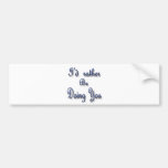 I'd rather be Doing You Bumper Stickers