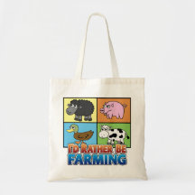 I'd rather be farming! (virtual farmer) bags