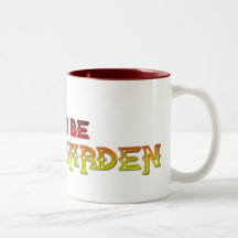 I'D RATHER BE IN THE GARDEN COFFEE MUG