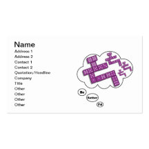 I'd rather be playing Dominos 3 Business Card Templates