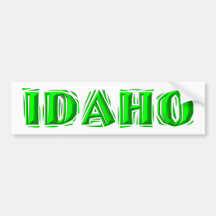 Idaho Bumper Stickers