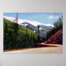 Idaho Springs Colorado Berthoud Pass Poster