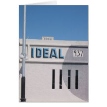 Ideal Building Greeting Card
