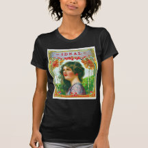Ideal Vintage Cigar Label T-shirts