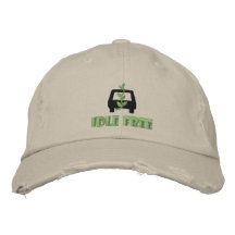 'Idle Free' Cap Embroidered Baseball Cap