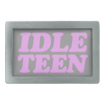 Idle Teen Belt Buckles
