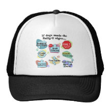 If Dogs Made Rally Signs Mesh Hat