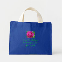 If you buy what you don't need -bag