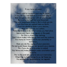 If You Have a Dream Postcard
