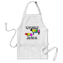 If You Want to be a Butcher Aprons