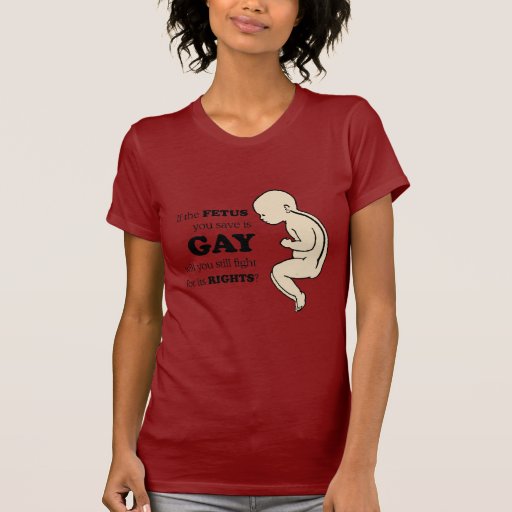 IF YOUR FETUS IS GAY, WILL YOU STILL PROTECT IT? SHIRT
