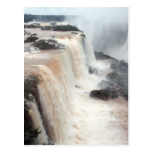 Iguazu Falls Brazil / Argentina Postcard