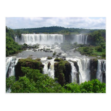 Iguazu falls post cards