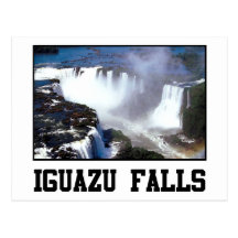 Iguazu Falls Postcard