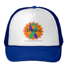 IH Fire Ribbon Blue Cap * IH * Mesh Hat