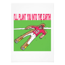I'll Plant You Into The Earth Custom Announcements