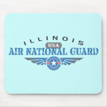 Illinois Air National Guard - USA Mousepad