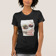 ILoveFineWine Sparkling T Shirt