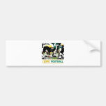 ILoveFootball Etiqueta De Parachoque
