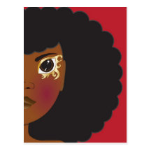I'Lythia (Red) Post Card