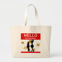 I'm A Line Dancer Tote Bags