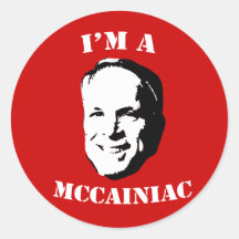 I'm a McCainiac Sticker