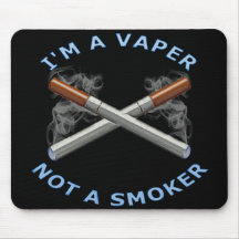 I'm A Vapour Not A Smoker Mousepads