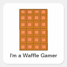 "I'm A Waggle Gamer" Stickers