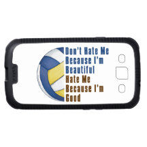 Im Beautiful Im Good Volleyball Samsung Galaxy SIII Case