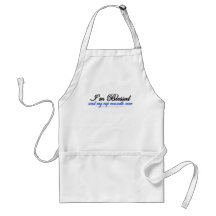 I'm Blessed and My Cup Runneth Over Aprons