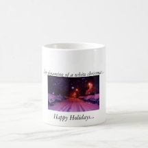 I'm dreamin of a White Christmas Mug