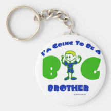 I'm going to be a big brother keychain