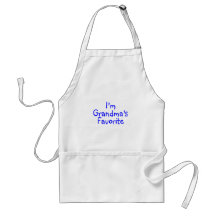 Im Grandmas Favourite Blue Apron