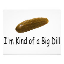 Im Kind Of A Big Dill Personalized Invites