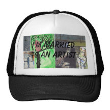 I'm Marrierd to an Artisrt Mesh Hats