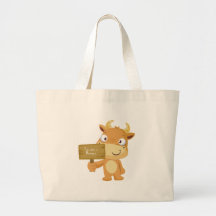 I'm not a burger canvas bag