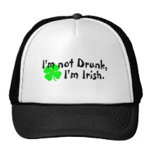 Im Not Drunk Im Irish 6 Mesh Hat