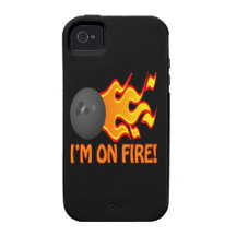 Im On Fire Vibe iPhone 4 Cases