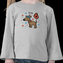 I'm Six Doggie t-shirts