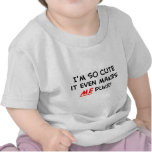 im so cute it makes me puke tshirts