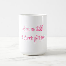 I'm so gay I fart glitter Mugs