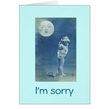I'm sorry greeting cards