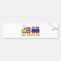 I'm the Big Brother Train T-shirt Bumper Stickers