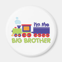 I'm the Big Brother Train T-shirt Magnets