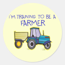 I'm Training To Be A Farmer Sticker