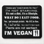 I'm Vegan: Answers Mouse Pads