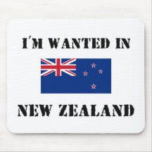 I'm Wanted In New Zealand Mousepad