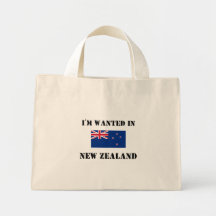 I'm Wanted In New Zealand Tote Bag