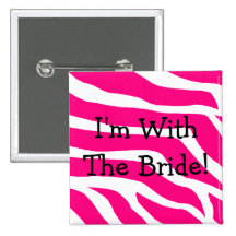 Im With The Bride Bachelorette Party Button