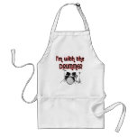 I'M WITH THE DRUMMER APRON